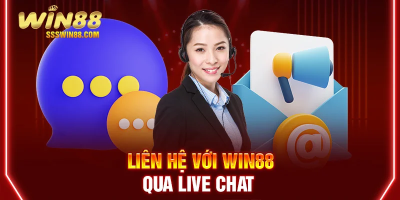 Liên hệ với WIN88 qua live chat