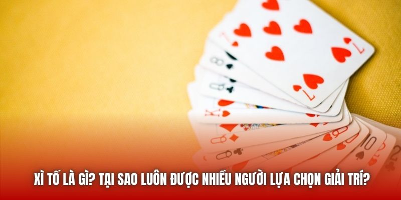 Xì tố là gì? Tại sao luôn được nhiều người lựa chọn giải trí?