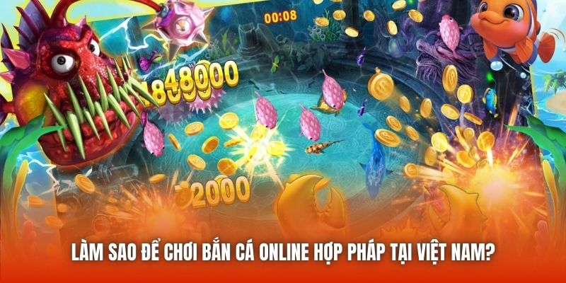 Làm sao để chơi bắn cá online hợp pháp tại Việt Nam?